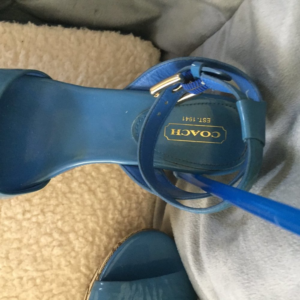 COACH PLATFORM SANDALS - Picture 3 of 8